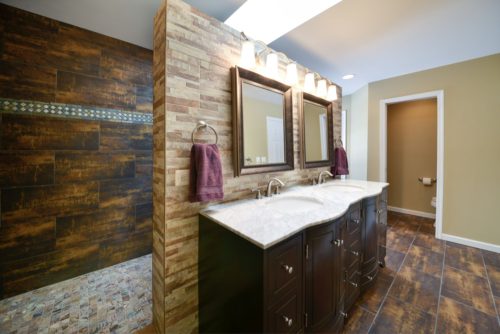 Great Falls master bathroom remodel